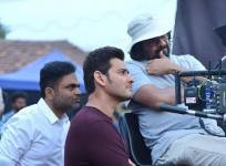 Mahesh Babu on Maharshi set