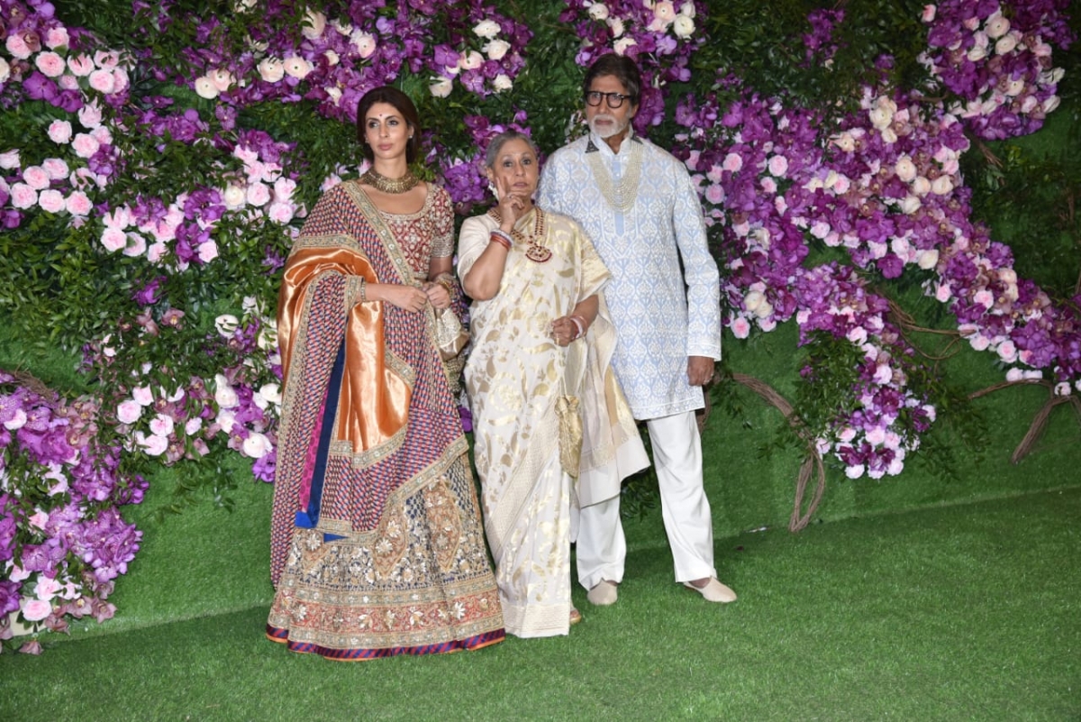 Shweta Bachchan, Jaya Bachchan, Amitabh Bachchan