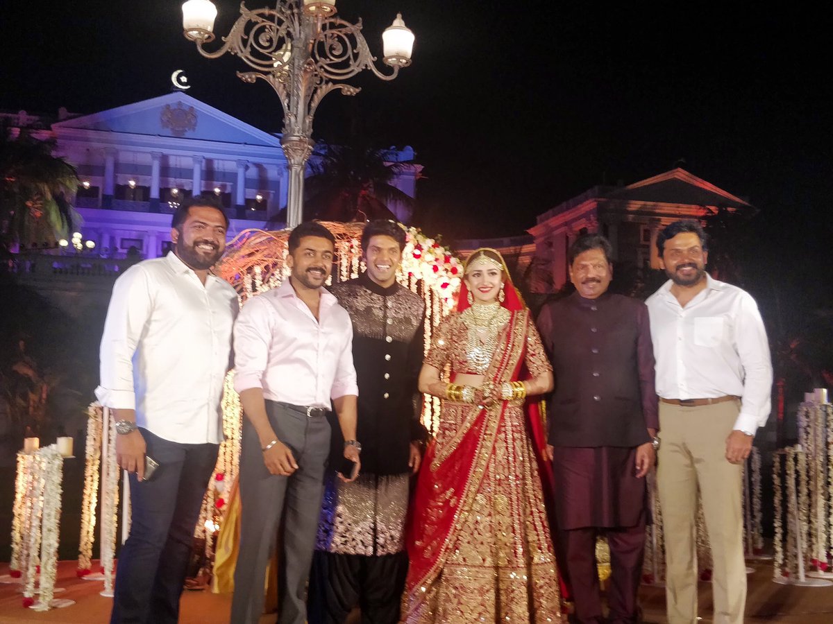Arya-Sayyeshaa Marriage