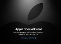 Apple, Special Event, March 2019