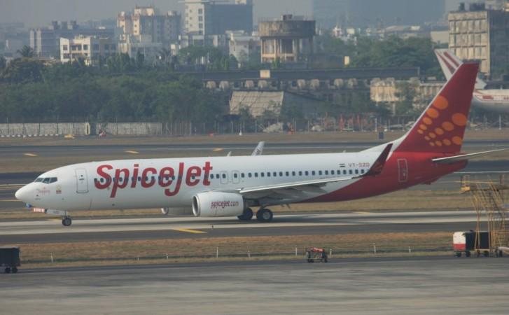 SpiceJet Boeing 737 MAX 8.