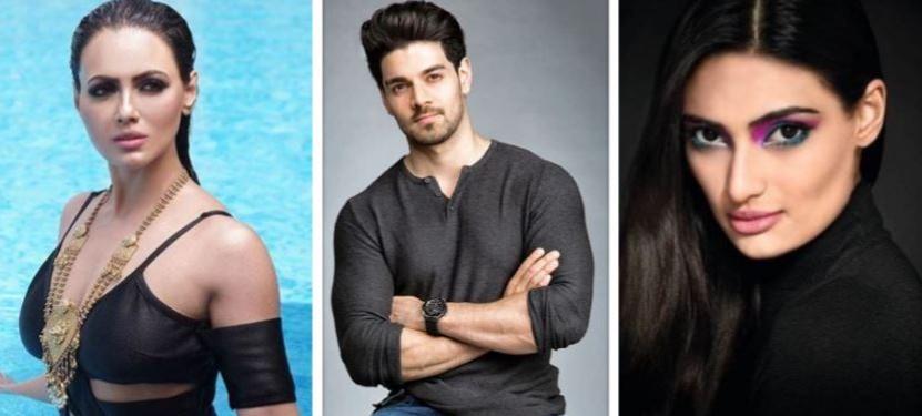Sana Khan, Sooraj Pancholi, Athiya Shetty
