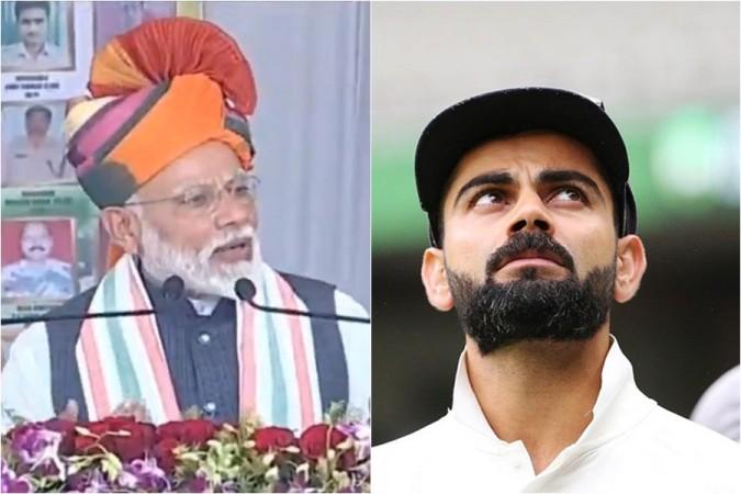Is PM Modi looking at Kohli's men to further his political cause Narendra Modi Virat Kohli