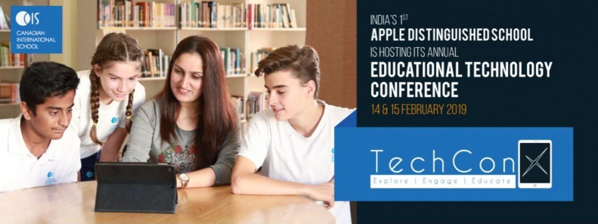 Canadian International School hosted TechConX 2019 at its premises in mid-February 2019 and was attended by close to 200 Indian educators. TechConX, Apple, iTunes U Course, Canadian International School