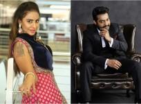 Sri Reddy and Junior NTR