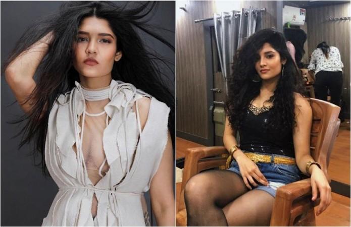 A collage of Ritika Singh's pictures. Ritika Singh
