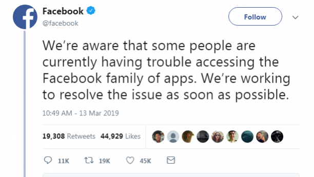 facebook tweet