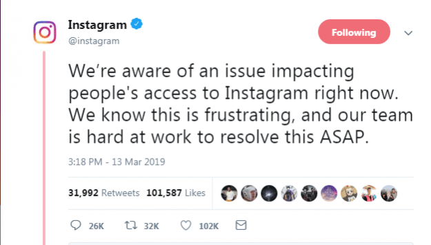 instagram tweet