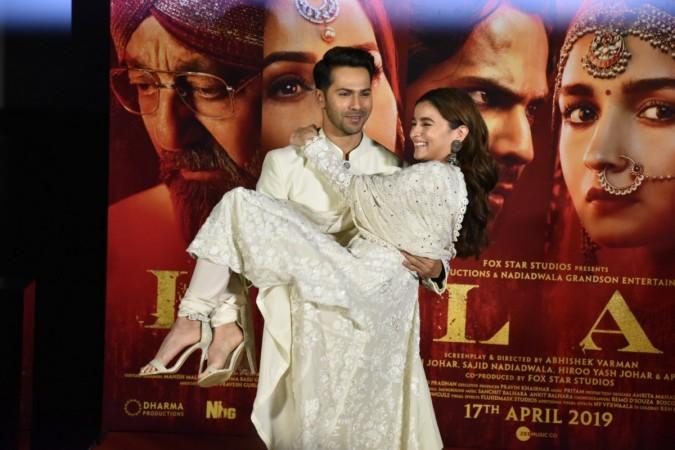 Varun Dhawan and Alia Bhatt on Kalank teaser launch Varun Dhawan and Alia Bhatt on Kalank teaser launch