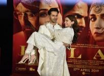 Varun Dhawan and Alia Bhatt on Kalank teaser launch