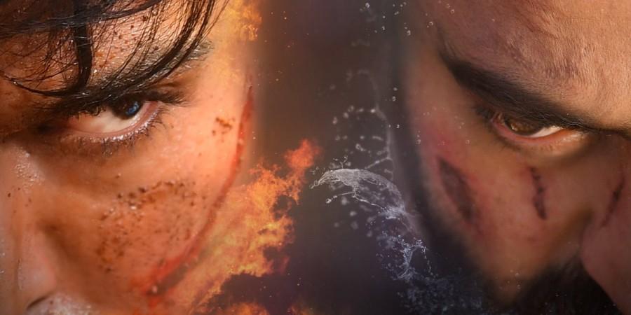 Jr NTR and Ram Charan's first look from RRR Jr NTR and Ram Charan's first look from RRR
