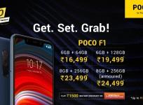 Poco F1 discount on Flipkart