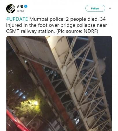 Mumbai, Footover bridge, CSMT