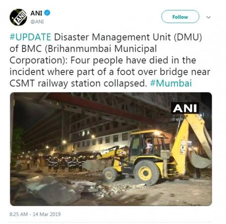 Mumbai, Footover bridge, CSMT