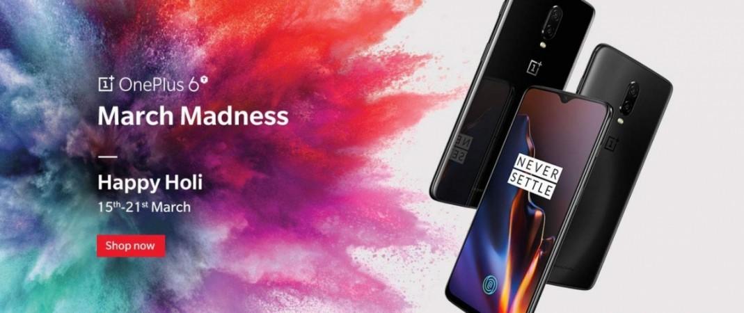 Prospective OnePlus 6T buyer can claim up to Rs 11,450 discount in addition to Rs 2,000 Amazon Pay balance and more during Amazon's March Madness sale. OnePlus, Monday Madness, OnePlus 6T