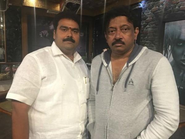 Producer Rakesh Reddy with Ram Gopal Varma Producer Rakesh Reddy with Ram Gopal Varma
