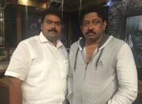 Producer Rakesh Reddy with Ram Gopal Varma