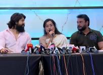 Yash with Sumalatha and Darshan