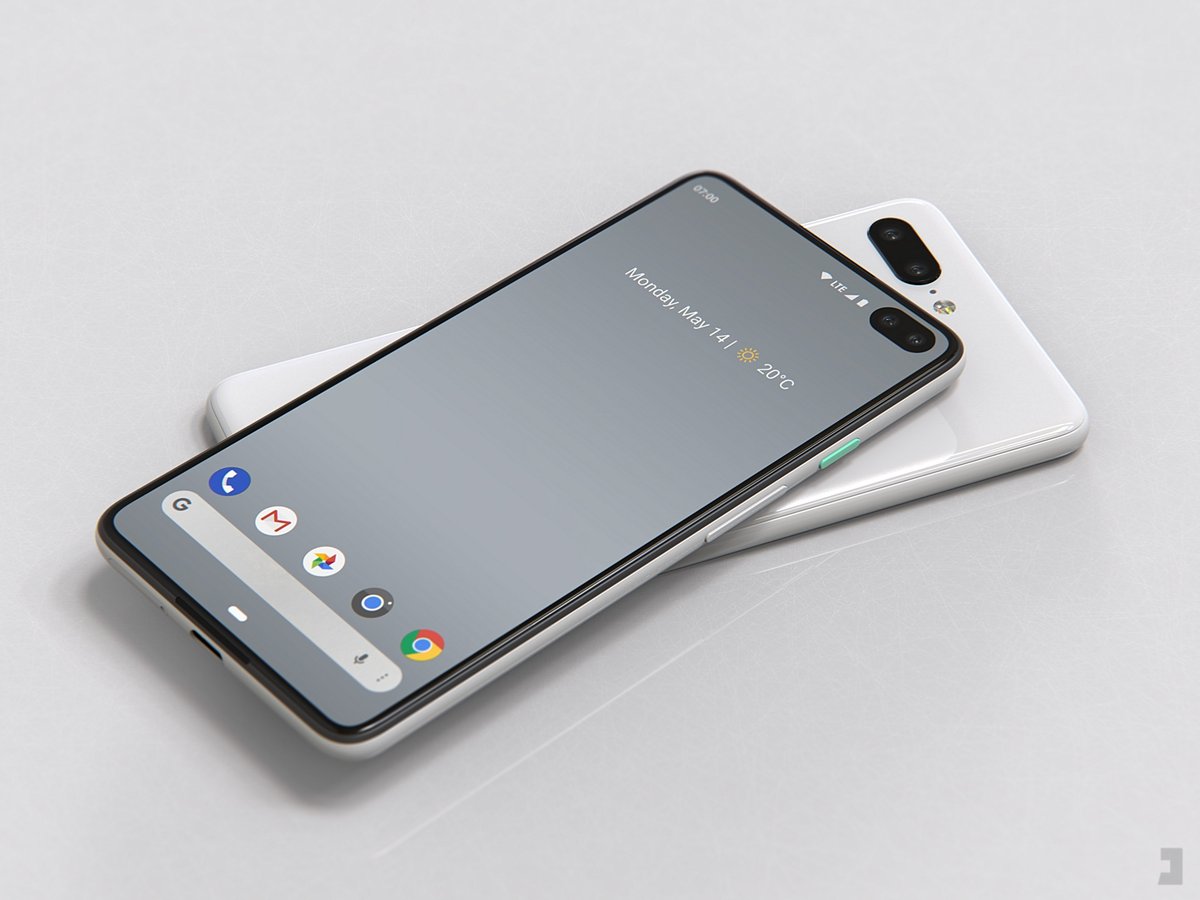 Google Pixel 4 and Pixel 4 XL renders