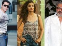 Salman Khan, Alia Bhatt and Sanjay Leela Bhansali