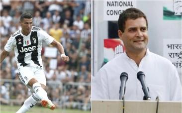 Rahul Gandhi Cristiano Ronaldo