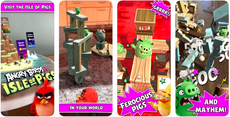Angry Birds AR: Isle of Pigs Angry Birds AR: Isle of Pigs
