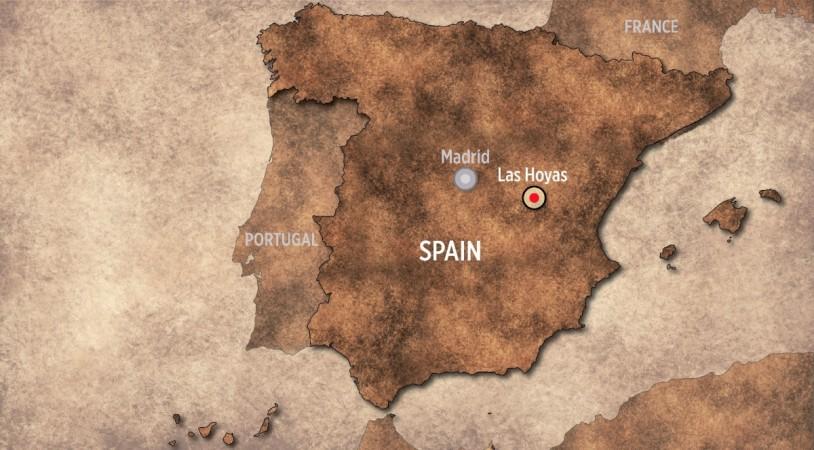 Las Hoyas, Spain is known for spectacular fossils preserved in 126 million-year-old rocks deposited in a lake environment fossil bird