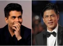 Shah Rukh Khan reacts to Karan Johar's Twitter gaffe