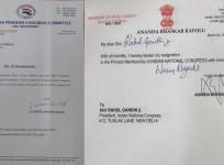 Resignation letters