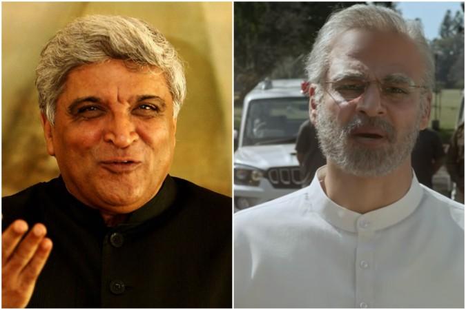 Javed Akhtar shocked to see his name on poster of PM Narendra Modi biopic. Javed Akhtar shocked to see his name on poster of PM Narendra Modi biopic