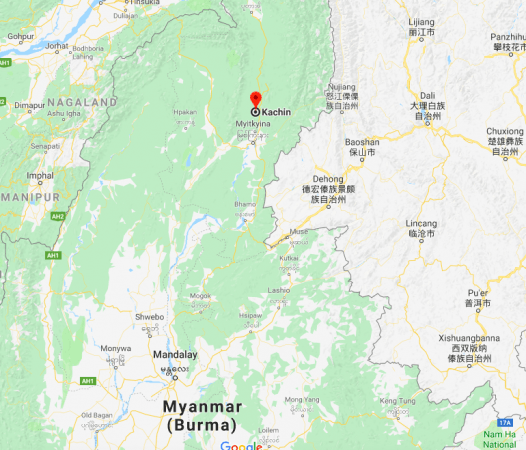 Kachin state in Myanmar Kachin state in Myanmar