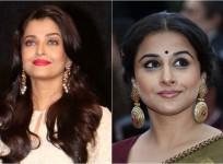 Aishwarya Rai and Vidya Balan
