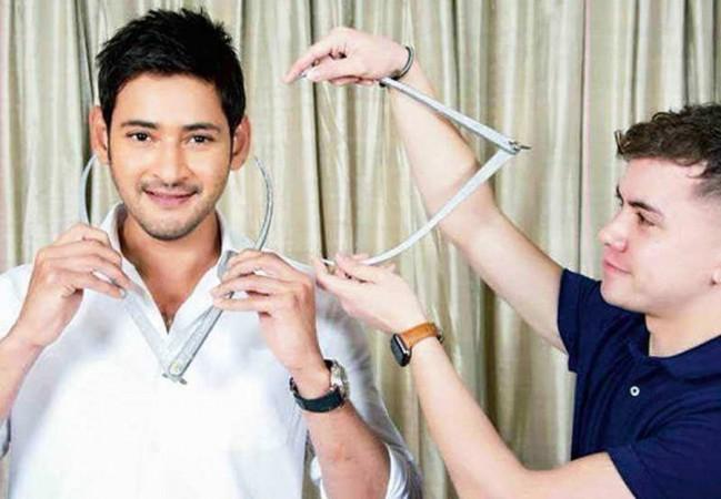 Mahesh Babu's wax statue in making Mahesh Babu's wax statue in making
