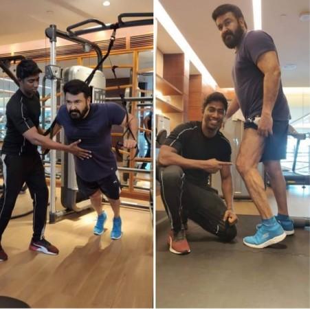 Mohanlal flaunts rigid calf muscles; fans laud the actor for stunning ...