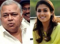 Radha Ravi and Nayanthara