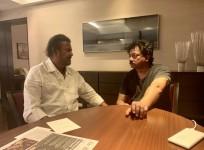 Ram Gopal Varma with Mohan Babu