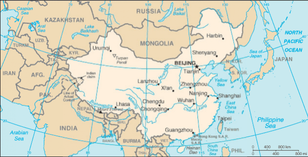 china map
