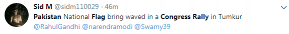 congress rally tweet