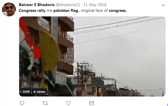 congress rally tweet