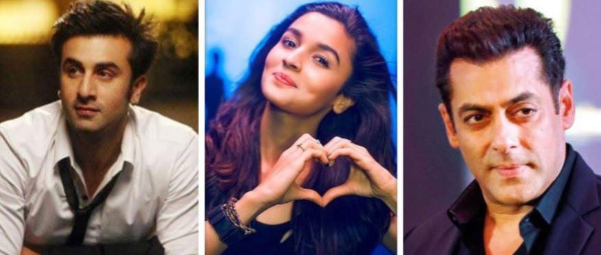 Ranbir Kapoor, Alia Bhatt, Salman Khan