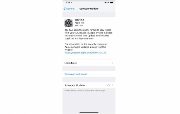 Apple iOS 12.2 update bring lots of new features, bug-fixes and security patch for all eligible iPhone, iPad and iPod Touch Apple, iOS 12.2, update, release notes