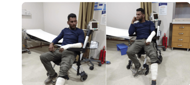 Tamil hero Vishal Reddy meets with an accident