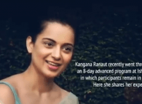 Kangana Ranaut talks about Samyama