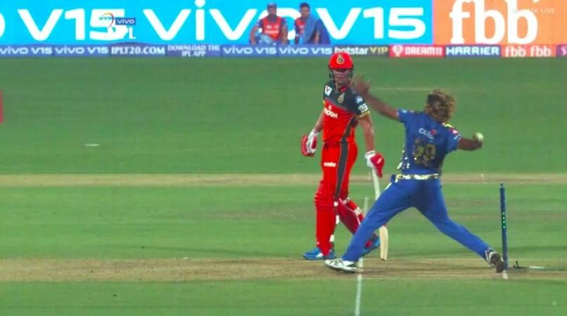 Lasith Malinga no ball