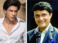 Shah Rukh Khan and Sourav Ganguly