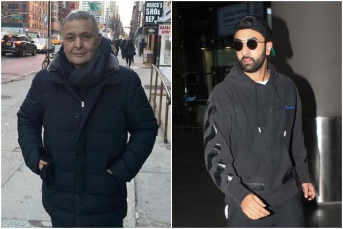 Ranbir Kapoor and Rishi Kapoor Ranbir Kapoor and Rishi Kapoor
