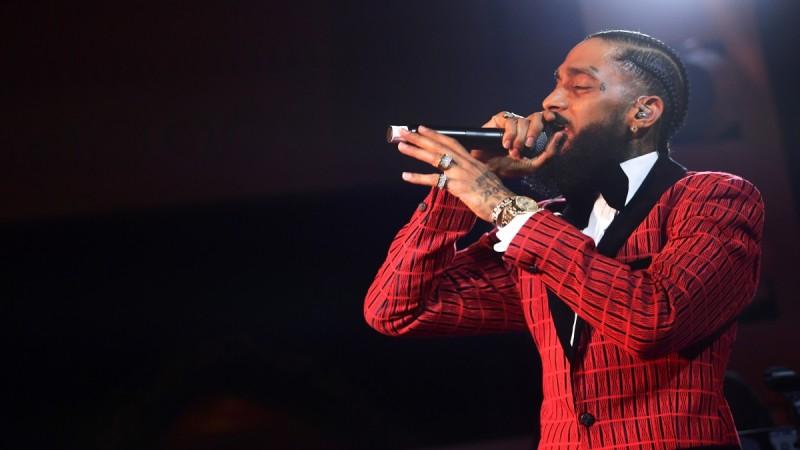 LOS ANGELES, CA - FEBRUARY 07: Nipsey Hussle performs onstage at the Warner Music Pre-Grammy Party at the NoMad Hotel on February 7, 2019 in Los Angeles, California. Nipsey Hussle