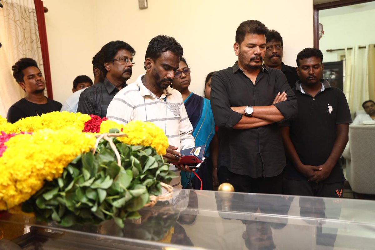 Director Shankar Pays Homage to John Mahendran