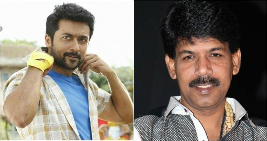 A collage of Suriya and Bala. Suriya and Bala