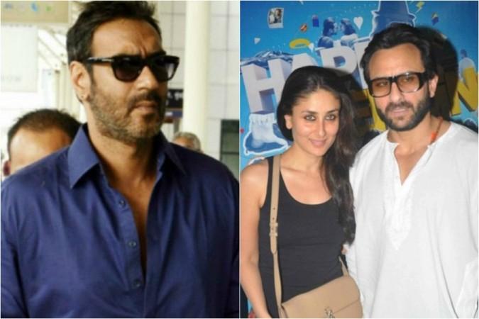 Ajay Devgn, Kareena Kapoor, Saif Ali Khan Ajay Devgn, Kareena Kapoor, Saif Ali Khan